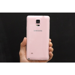 Ốp Lưng Silicon Samsung Note 4 (Trong suốt)