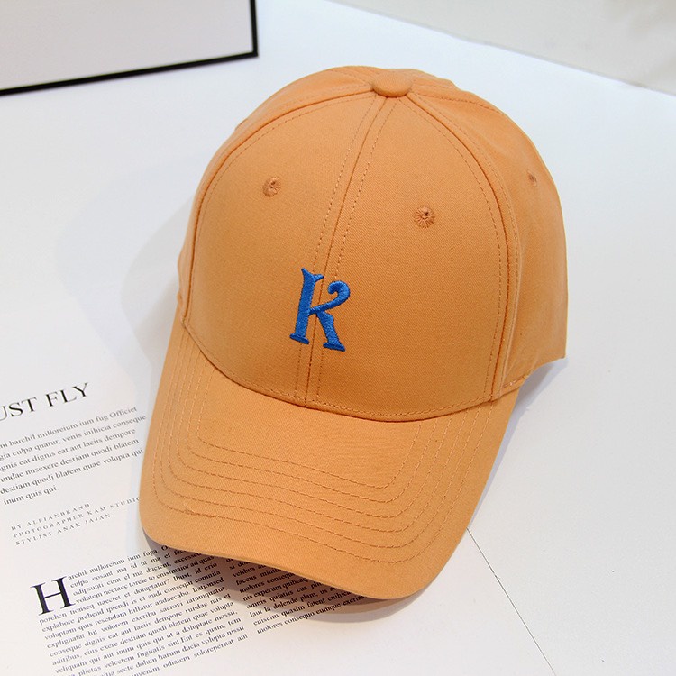 Nón thời trang lưỡi trai Unisex Nam nữ 449 chữ K Kiểu dáng hot trend sành điệu