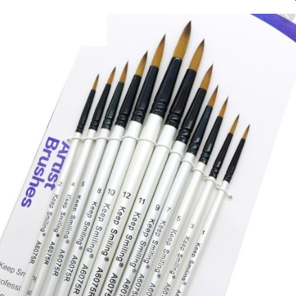Bộ Cọ Nhọn Skeep Smiling Artist A6075R