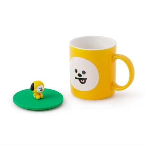 A134 ❤️ PUNIQ SPACE on hand 100% official BT21 CUP COVER  MUG SET drinking cup Bộ Cốc Uống Nước  Chính Hãng