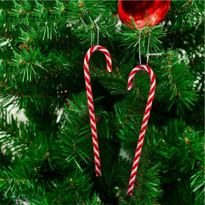 Set 10 phụ kiện trang trí cây thông noel bằng pvc