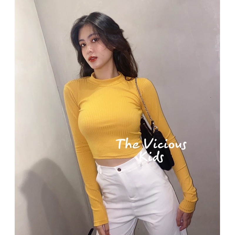 Áo tay dài kiểu lưng