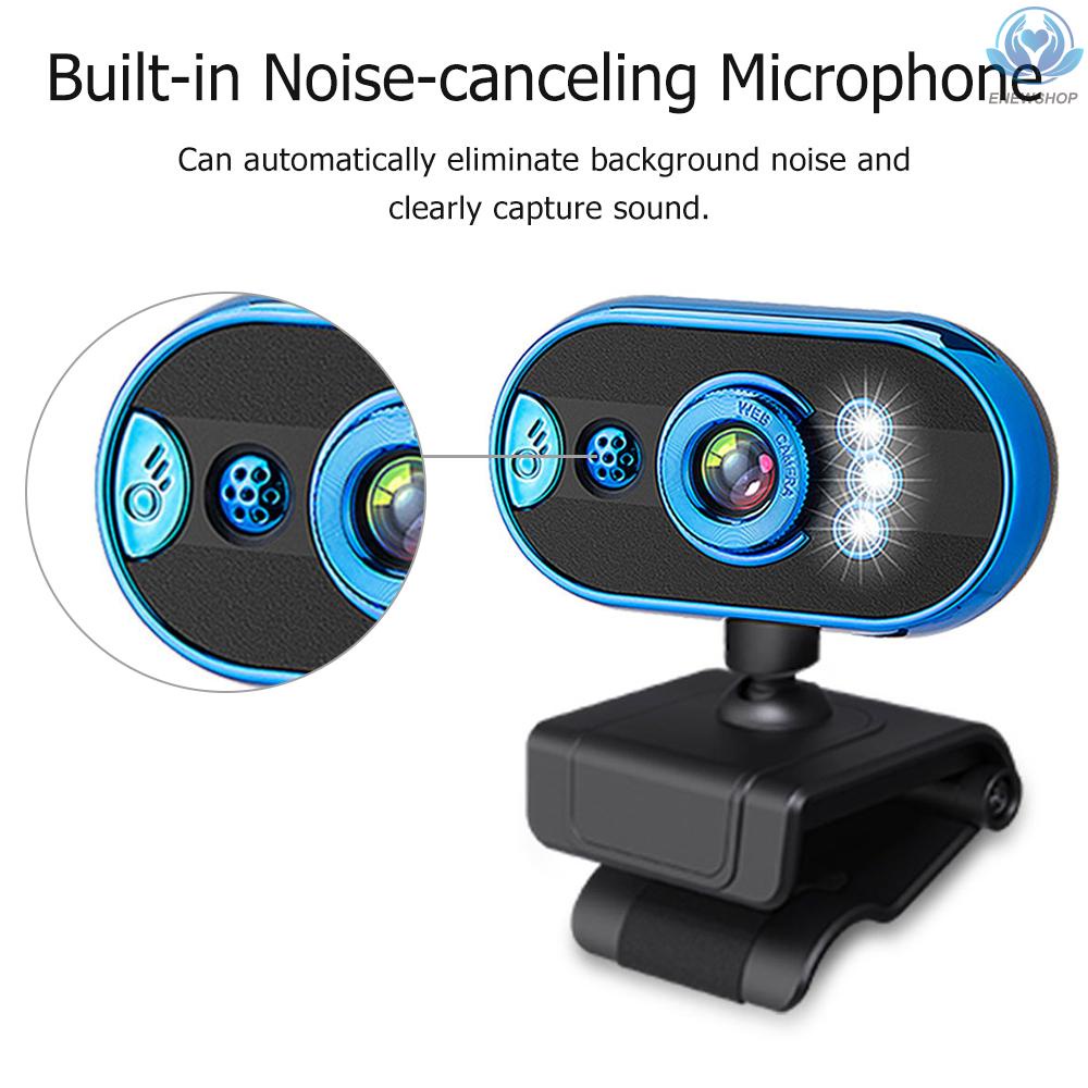 Webcam Usb 480p Tích Hợp Micro Có Đèn Led Hỗ Trợ Phát Trực Tuyến Cho Máy Tính | BigBuy360 - bigbuy360.vn