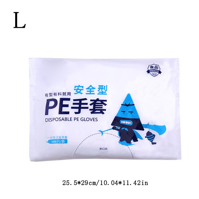 100 Bao Tay Nhựa Dùng Một Lần Tiện Dụng Và Bền