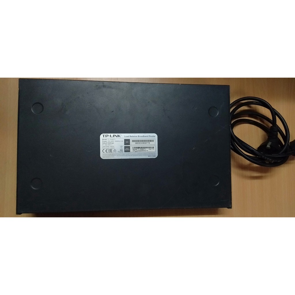 Router Cân Bằng Tải Băng Thông Rộng TPLINK TL-R480T+