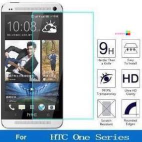 kính cường lực HTC M7 Kinh trong suốt mài cạnh tặng kèm khăn lau.
