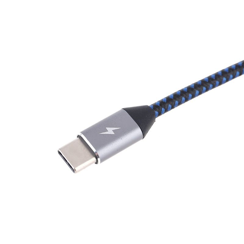 Kiki. 0.25m/1m/2m Durable Dual Type-c Charge Cable Type-C to Type C Fast Charging Cord Charger for Smart Cellphones