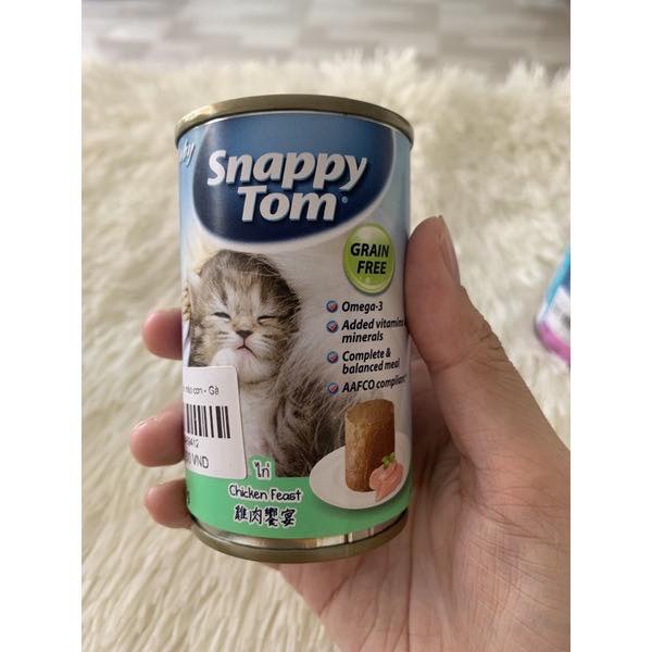 Pate cho mèo con Snappy Tom Kitten lon 150g