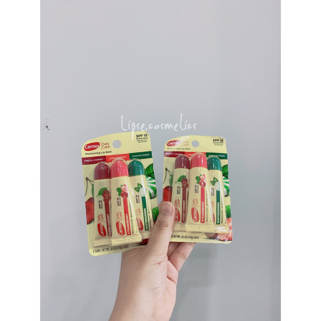 [CÓ SẴN, BILL MỸ] SON DƯỠNG MÔI CARMEX SỐ 1 NƯỚC MỸ | BigBuy360 - bigbuy360.vn