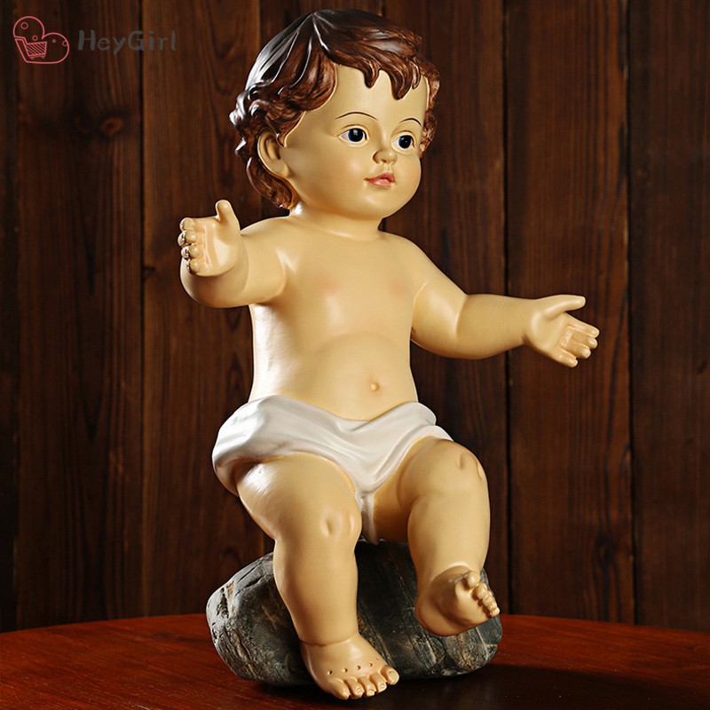 Tượng trang trí giáng sinh phong cách Châu Âu độc đáo