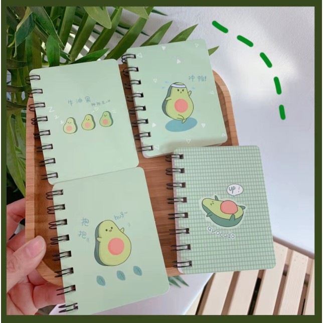 Sổ Tay Mini Hình Trái Bơ Cực Xinh