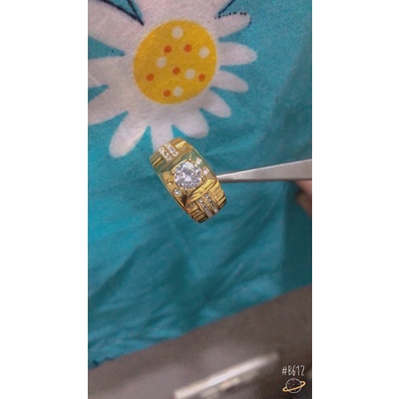 nhẫn nam mạ vàng đẹp cực sáng bóng