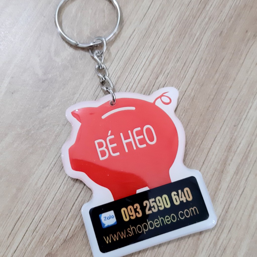 QUÀ TẶNG 0Đ - Móc khóa phiên bản giới hạn từ Trang sức Bé Heo - ÁP DỤNG CHO ĐƠN HÀNG TỪ #99K