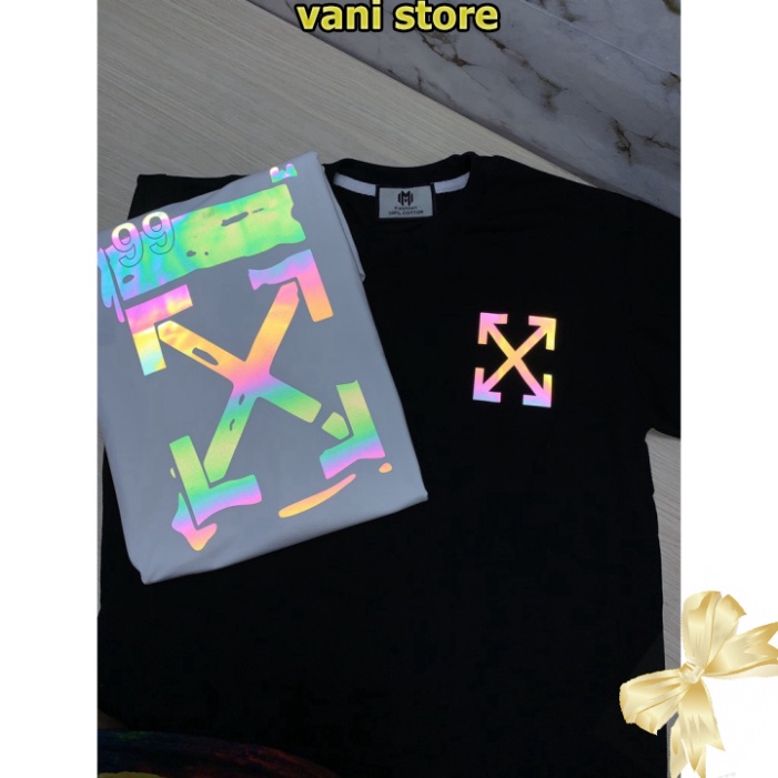 [Tặng Quà] Áo thun phản quang OFF WHITE 7 màu tay lỡ form rộng MŨI TÊN 99 . | BigBuy360 - bigbuy360.vn