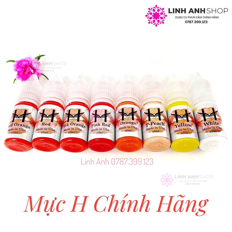 MỰC H HOA ĐÀO CAO CẤP SIÊU BÁM MÀU