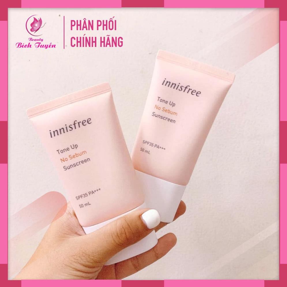 Kem Chống Nắng INNISFREE Tone Up-No Sebum-Sunscreen | BigBuy360 - bigbuy360.vn