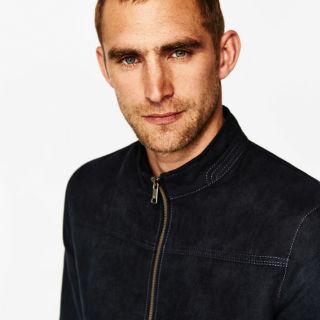 Áo khoác da lộn ZARA MAN