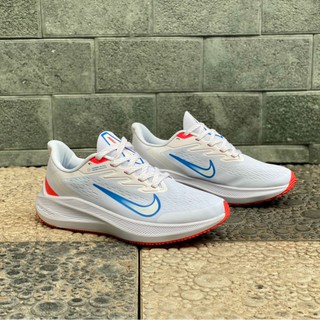 Giày Nike Zoom Winflo 7 Nam Nữ| Xanh Trắng [Full Box - Chính Hãng- Hình Ảnh Thực]