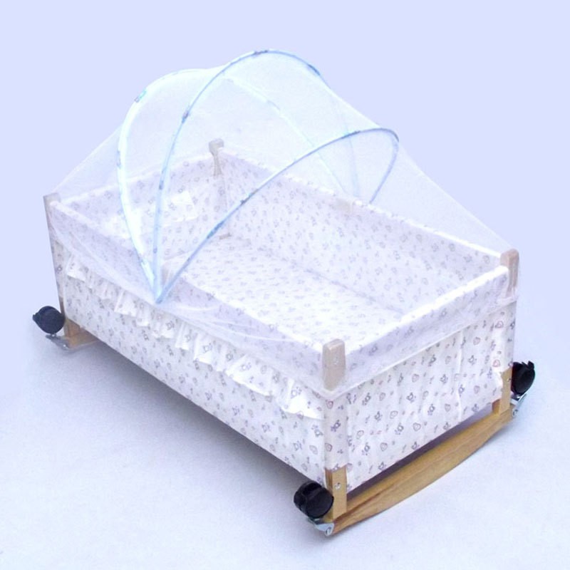 Mái che Giường Nôi Trẻ Em Phổ Thông Màn Chống Muỗi Mùa Hè Em Bé An Toàn Vòm Muỗi