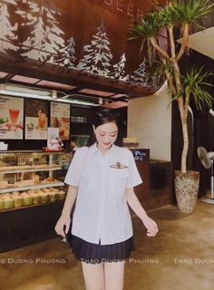 Áo sơ mi Cơ trưởng✈️ ảnh thật