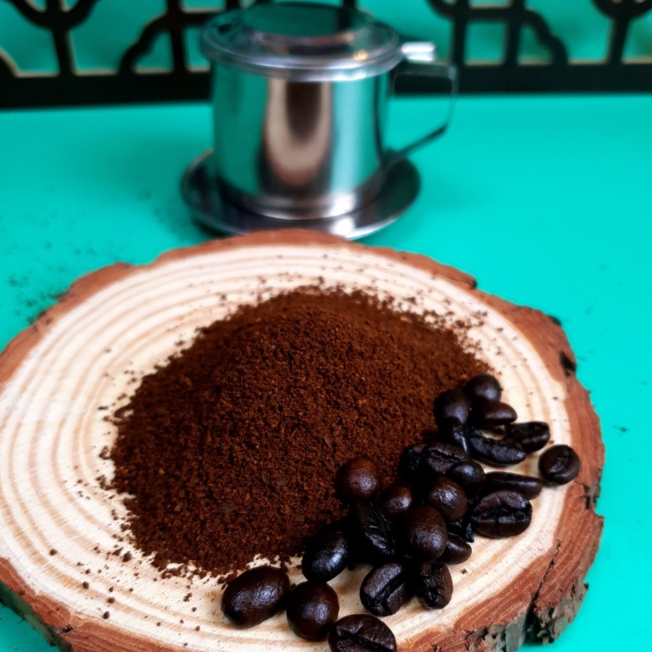 500G Cafe Arabica  Rang Mộc Nguyên Chất Đăk Lăk hạt bột cafe xay pha phin pha máy