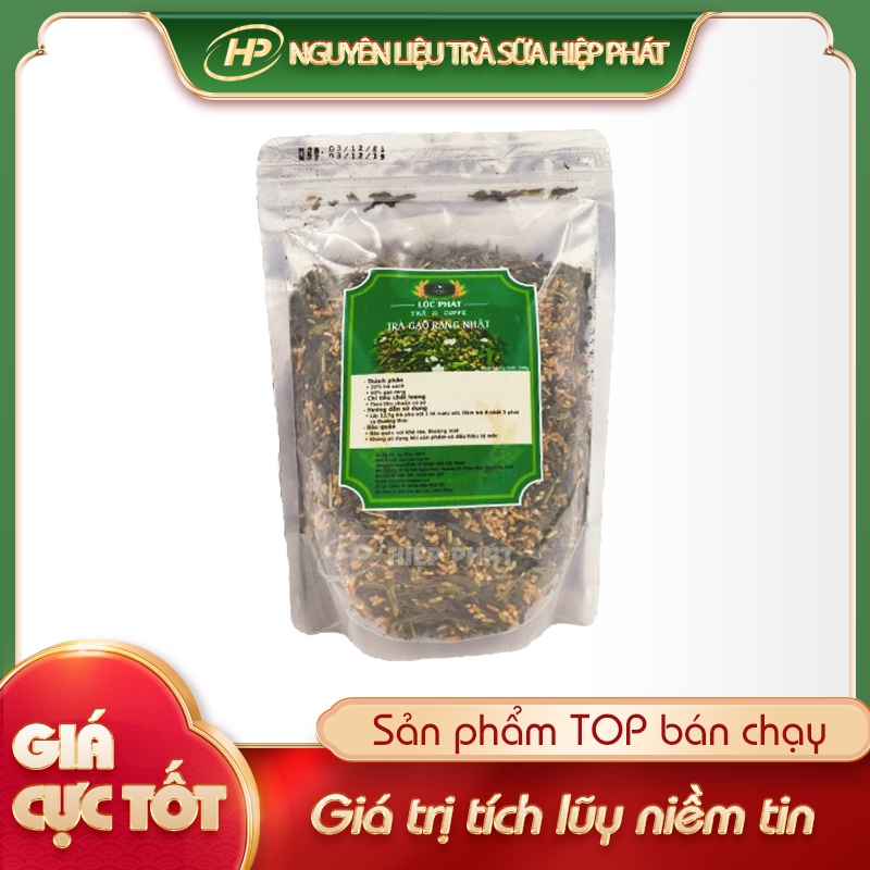 Trà gạo nhật rang LỘC PHÁT 500gr - [THƠM TRÀ] - SP108455 - Nguyên liệu pha chế trà sữa HIỆP PHÁT