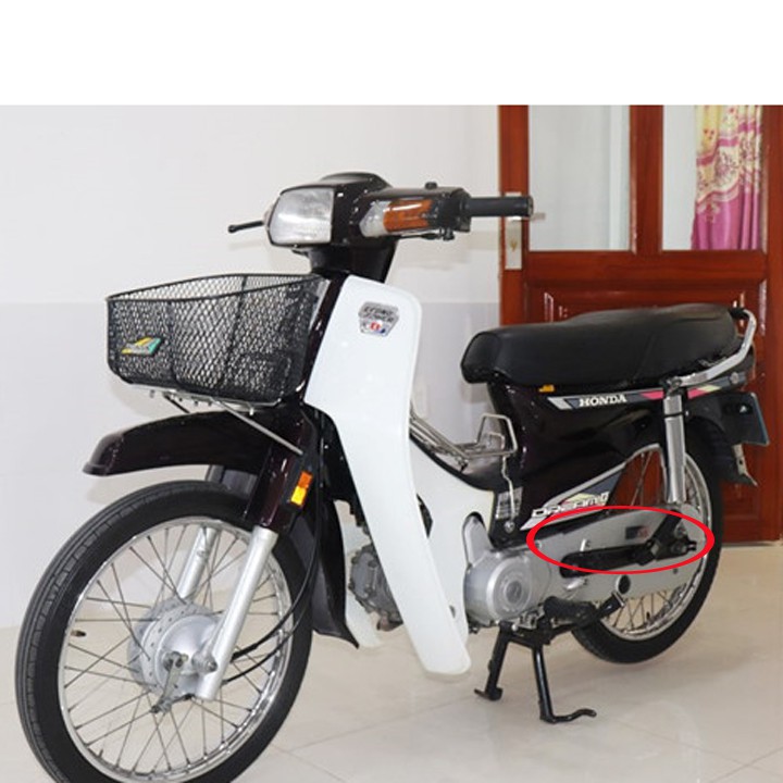 Gác chân xe Dream II  - Bộ gác chân xe Dream II siêu bền đẹp