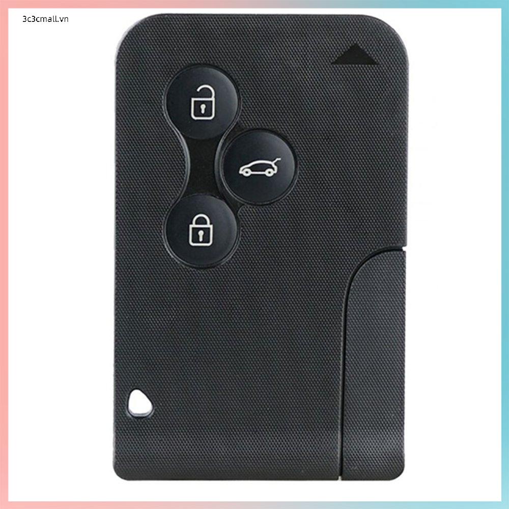 ⚡chất lượng cao⚡3 Button with Insert Small key blade Smart Card for Renault Megane Scenic | BigBuy360 - bigbuy360.vn