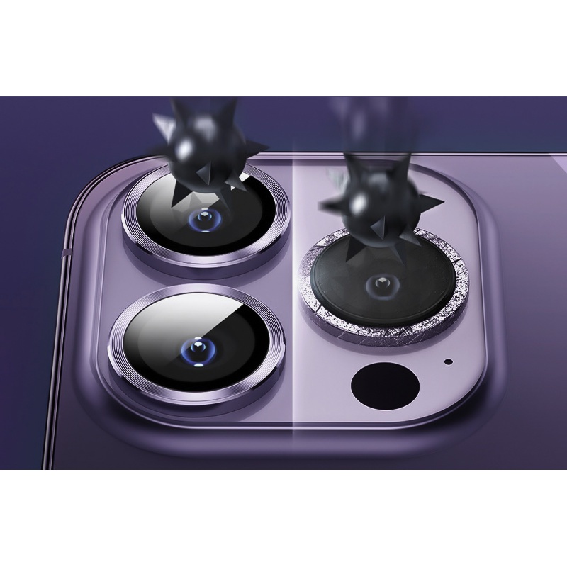 Bộ dán cụm camera GL-59 / GL - 57 Remax dành cho Iphone 14 / plus / pro / Promax nhiều màu chuẩn đẹp