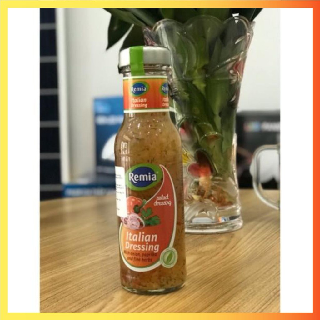 Hàng Nhập Khẩu Sốt trộn Salad Remia Italian Dressing - 250ml