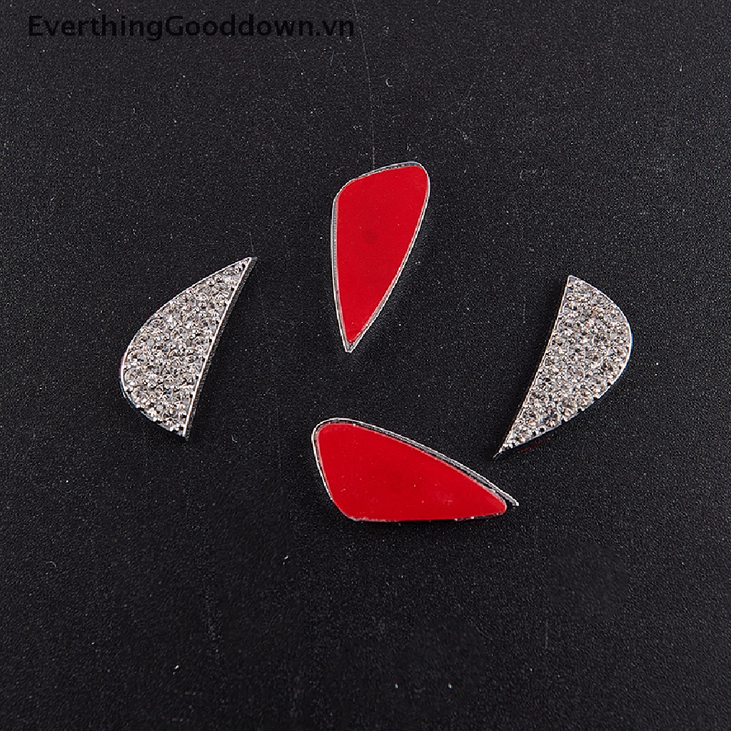 Miếng Dán Trang Trí Vô Lăng Xe Hơi Hyundai i10 i20 Đính Kim Cương Giả