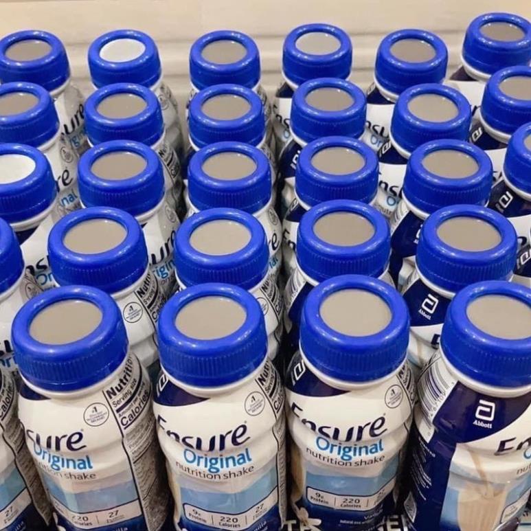 Date 2024 Sữa ensure nước vani mỹ 237ml