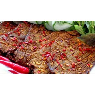 [GIAO HOẢ TỐC HN] Thịt Bò Khô thơm mềm đặc biệt (Thịt bò chính hiệu) (250gram)
