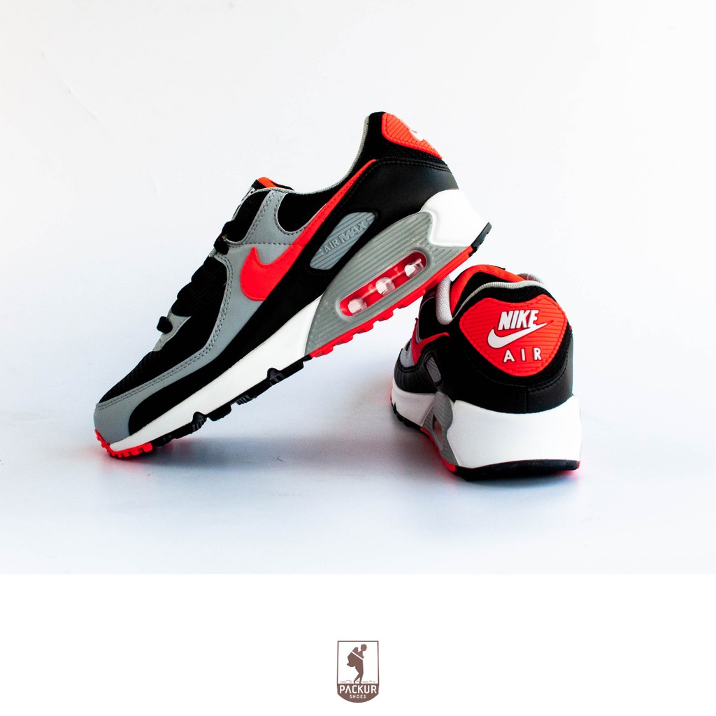 Giày Nike Air Max 90 Radiant (Đen Xám / Đỏ)/ CZ4222-001