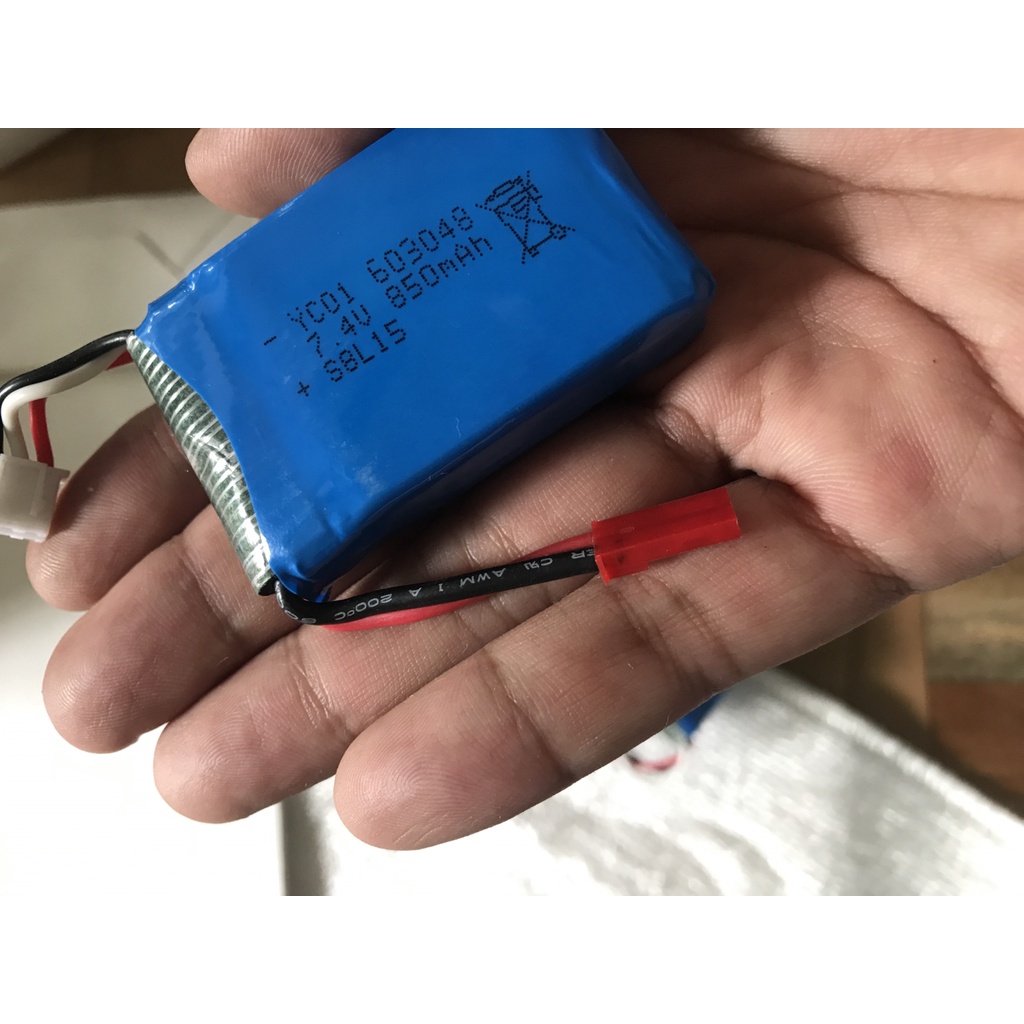 Pin máy bay 2s dung lượng cao 850mah giành cho flycam,drones