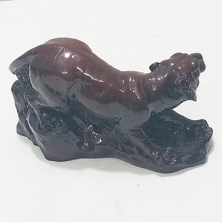 Tượng 12 con giáp cọp nhỏ màu gỗ