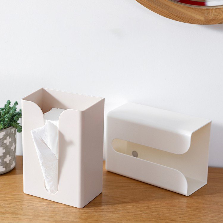 Hộp Đựng Khăn Giấy Dán Tường Hình Chữ Nhật, Hộp Đựng Đồ Đa Năng Treo Tường Xinh Xắn Tiện Lợi 88310 Chợ Tốt Store