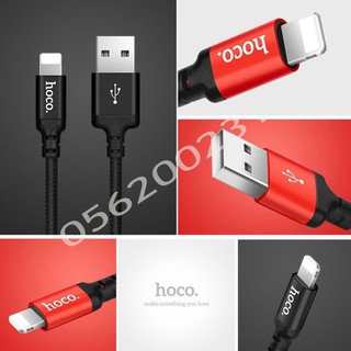 Cáp hoco x14 dài 2m - sạc iphone/android/typec
