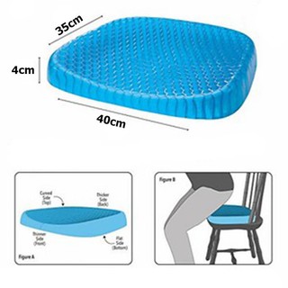 Đệm ngồi thông minh 3D EGG SITTER Thoáng Khí - Lưu Thông Máu Tốt, Bảo Vệ Xương Khớp