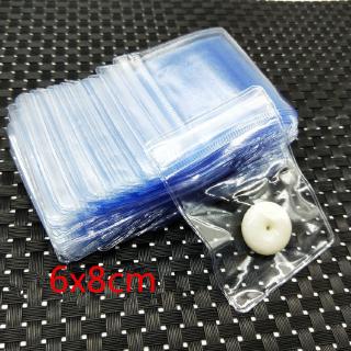 Túi Nhựa pvc Trong Suốt Dày Dặn Có Khóa Zip Đựng Trang Sức Tiện Dụng