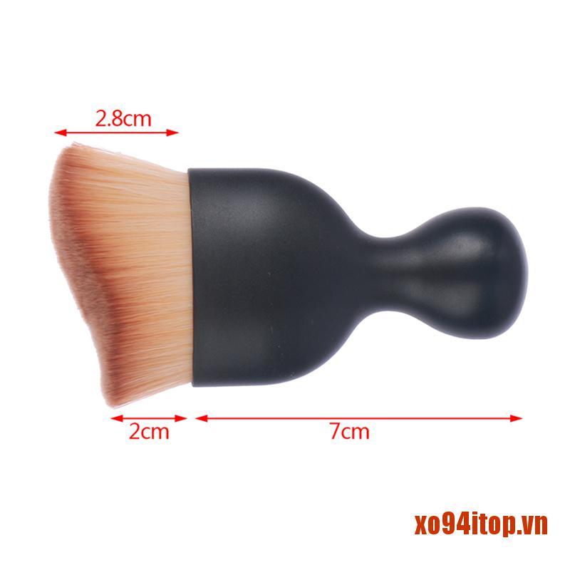 XOTOP Makeup Brush Curved Foundation Brush Contour Brush Cosmetic Brush With Cov