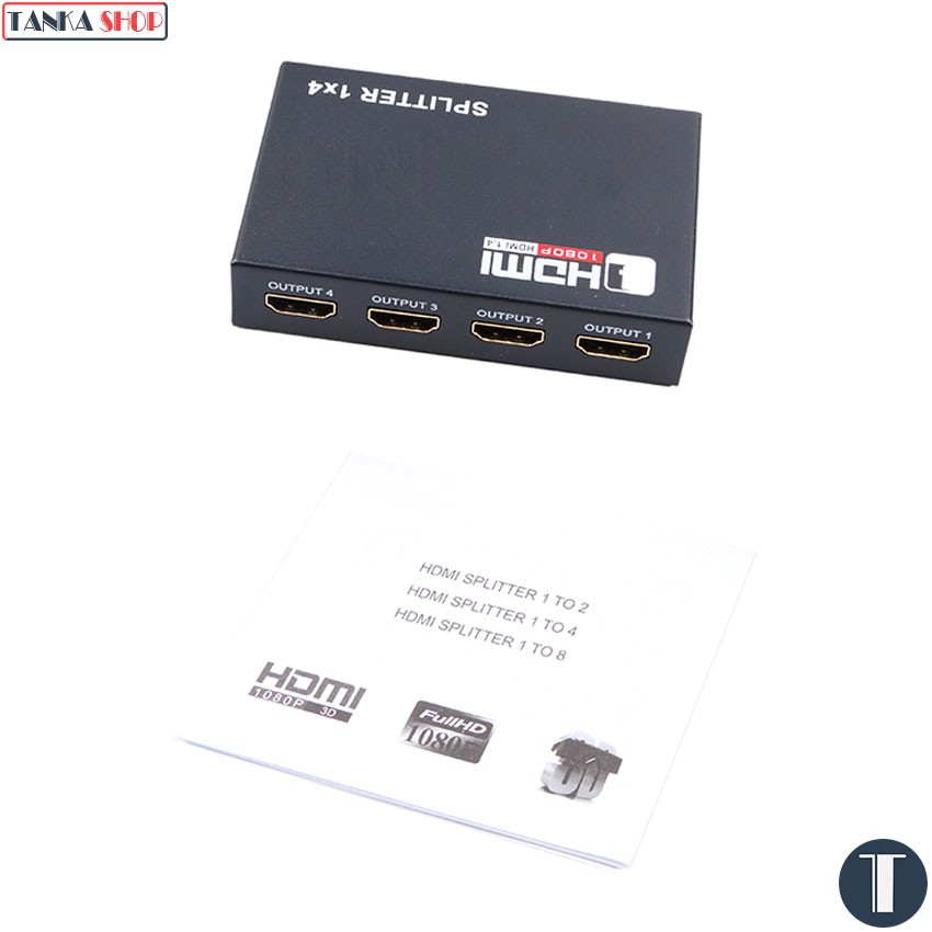 Bộ chia HDMI 1 ra 4 – HDMI Splitter 1x4