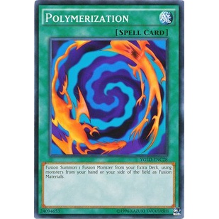 Thẻ bài Yugioh - TCG - Polymerization / YGLD-ENC28'