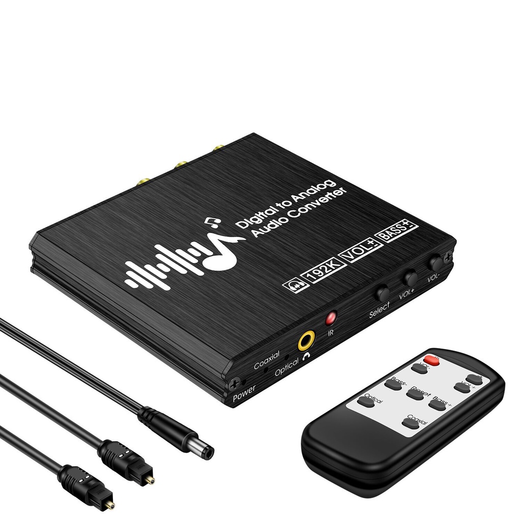 Bộ thiết bị chuyển đổi âm thanh kỹ thuật số 192Khz giắc 3.5mm