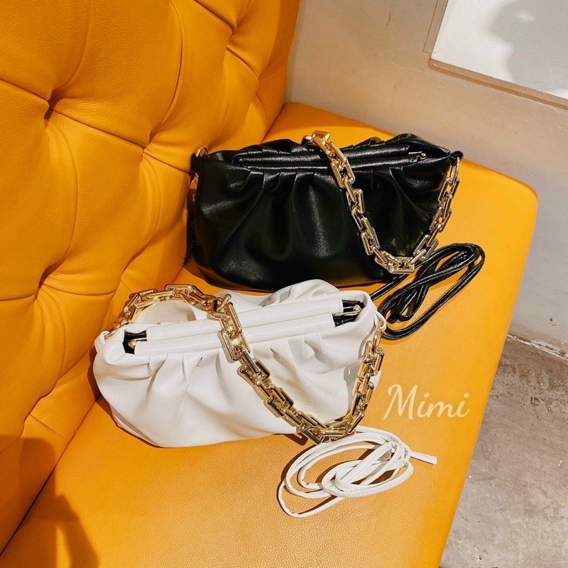 Túi Đeo chéo Kẹp Rúm Quai Xích Vàng ❣️FREESHIP❣️