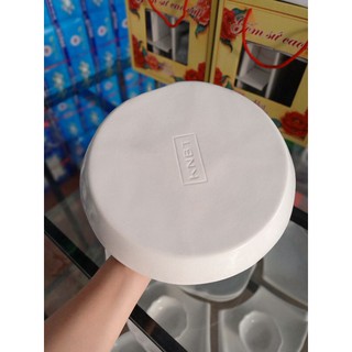 Đĩa ốc xoáy trắng bát tràng