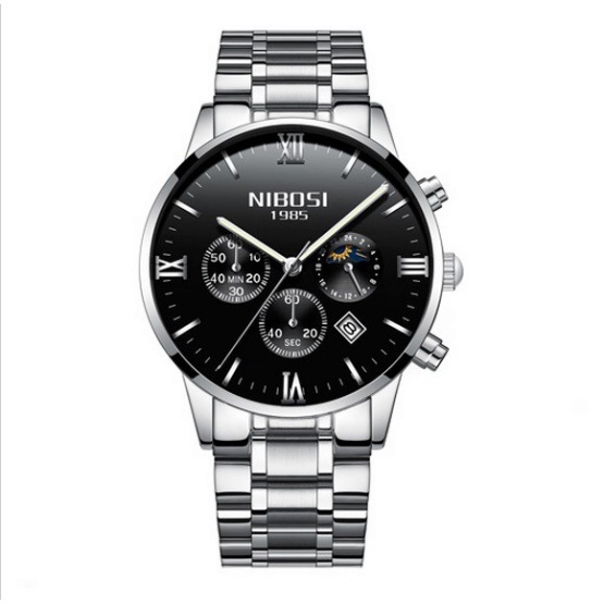 Đồng hồ nam dây thép đặc fullbox Chính Hãng Nibosi 2325 jsthemmai | BigBuy360 - bigbuy360.vn