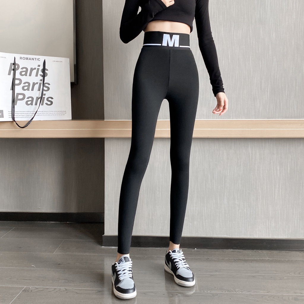 Quần Legging Nữ Chữ M Lưng Cao Co Dãn 4 ChiềuTôn Dáng Mẫu Mới Hot | WebRaoVat - webraovat.net.vn