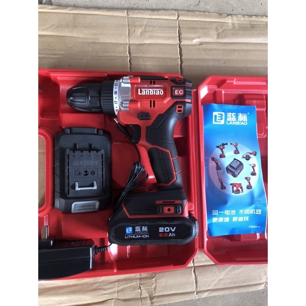 Khoan Pin Lanbiao 20V - 518 Hàng nội địa chính hãng