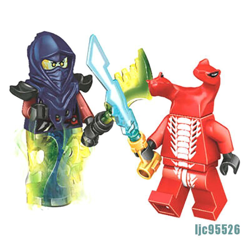 Set 24 đồ chơi mô hình lắp ghép Ninjago Mini Ljc95670